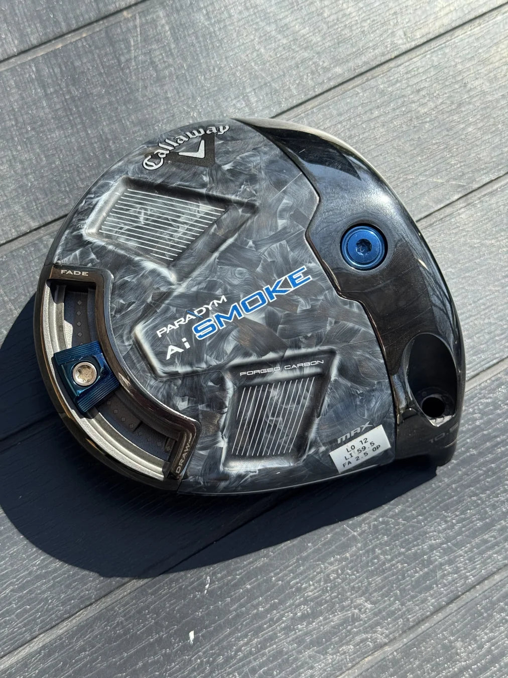 Callaway AI Smoke Max Driver - Head Only