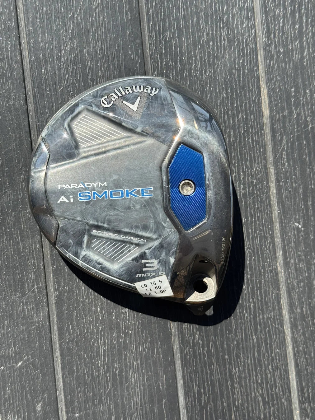 Callaway AI Smoke Max D 3 Wood - Head Only