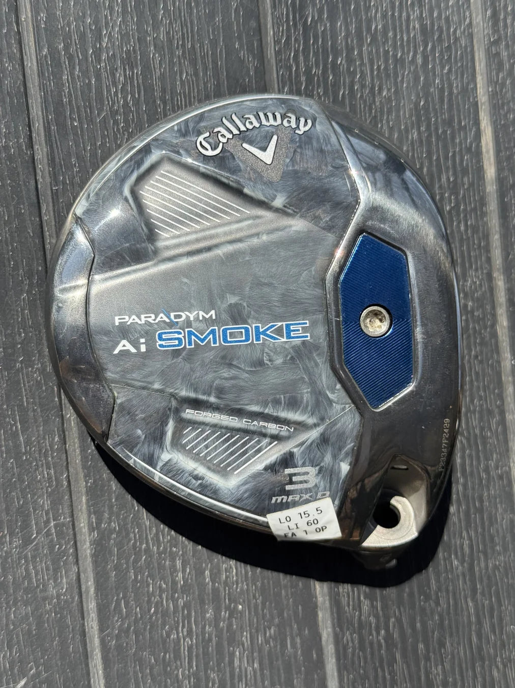 Callaway AI Smoke Max D 3 Wood - Head Only