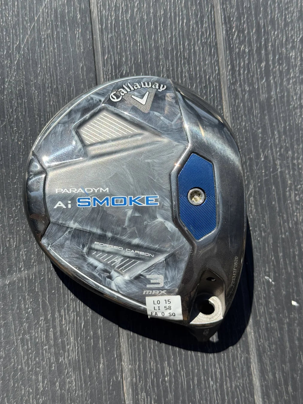 Callaway AI Smoke Max 3 Wood  - Head Only