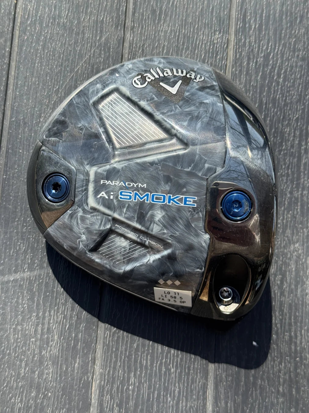Callaway Ai Smoke Triple Diamond Driver  - Full Club