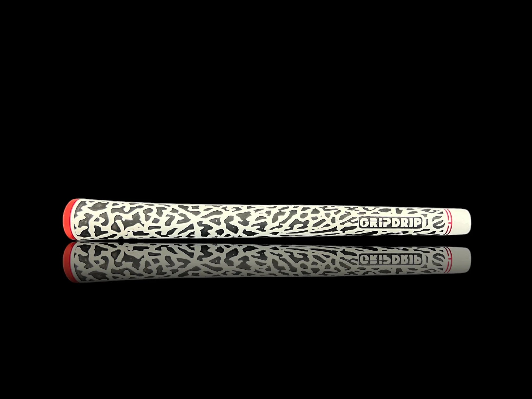 GripDrip - Par 3 Grip - White, Black, Red